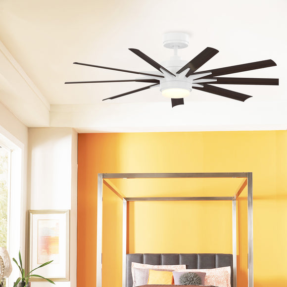 Odyn Outdoor Ceiling Fan with Light