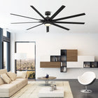 Odyn 84 Inch Outdoor Ceiling Fan with Light