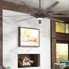 Odyn 84 Inch Outdoor Ceiling Fan with Light