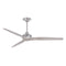 Spitfire DC 64 Inch Ceiling Fan  option Brushed Nickel
