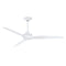 Spitfire DC 64 Inch Ceiling Fan  option Matte White