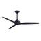Spitfire DC 64 Inch Ceiling Fan  option Black