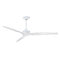 Spitfire DC 64 Inch Ceiling Fan  option Matte White