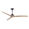 Spitfire DC 72 Inch Ceiling Fan  option Natural