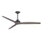Spitfire DC 72 Inch Ceiling Fan  option Weathered Wood