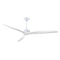 Spitfire DC 72 Inch Ceiling Fan  option White Washed