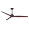 Spitfire DC 72 Inch Ceiling Fan  option Dark Bronze