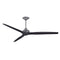 Spitfire DC 72 Inch Ceiling Fan  option Galvanized