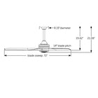 Spitfire DC 72 Inch Ceiling Fan