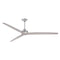 Spitfire DC 84 Inch Ceiling Fan  option Brushed Nickel