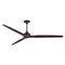 Spitfire DC 84 Inch Ceiling Fan  option Dark Walnut