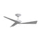 Yogi Indoor/Outdoor Smart Ceiling Fan  option Matte White with Matte White Blades