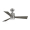 Zonix Outdoor Ceiling Fan with Light  option Brushed Nickel