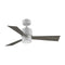 Zonix Outdoor Ceiling Fan with Light  option Matte White