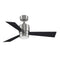 Zonix Outdoor Ceiling Fan with Light  option Black