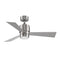 Zonix Outdoor Ceiling Fan with Light  option Brushed Nickel