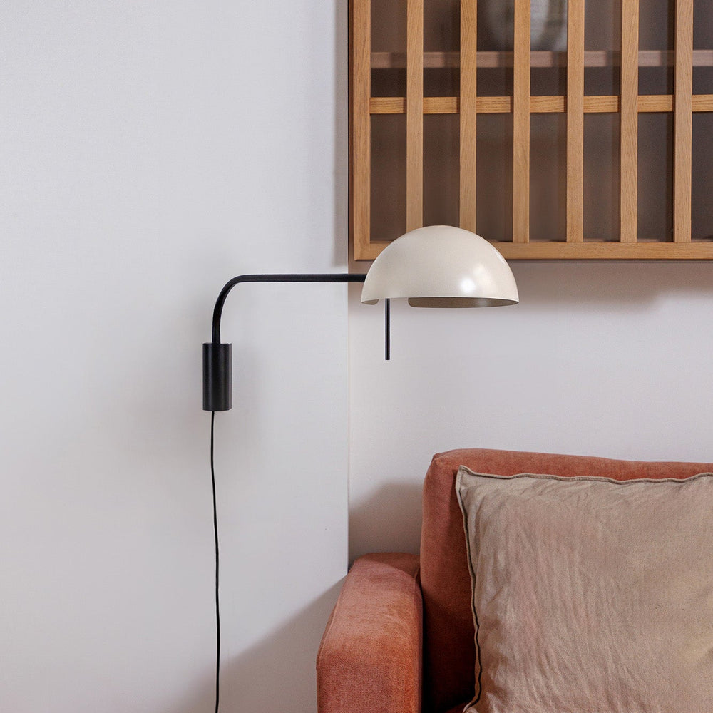 Dominica Plug In Swing Arm Wall Sconce