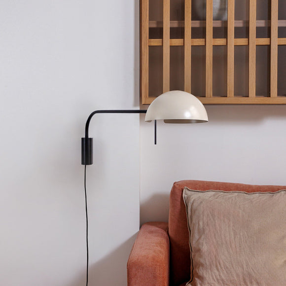 Dominica Plug In Swing Arm Wall Sconce