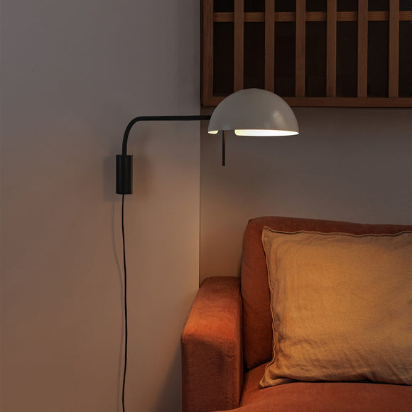 Dominica Plug In Swing Arm Wall Sconce