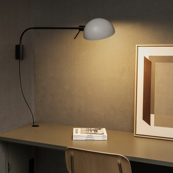 Dominica Plug In Swing Arm Wall Sconce