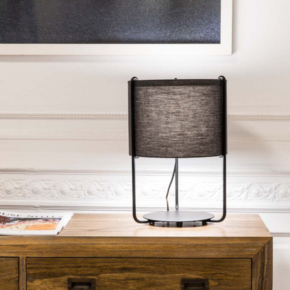 Drum Table Lamp