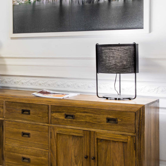 Drum Table Lamp