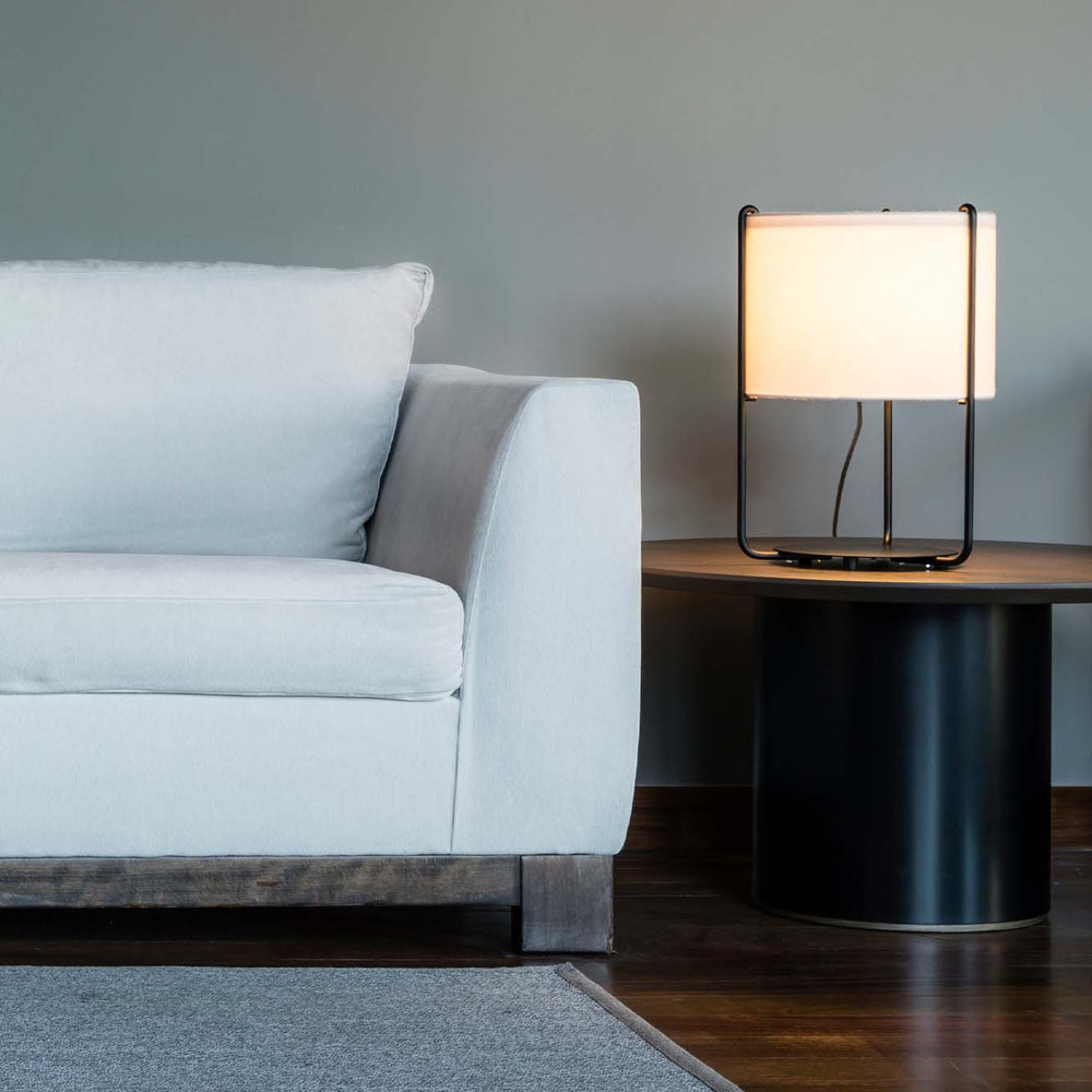 Drum Table Lamp