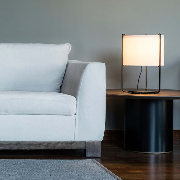 Drum Table Lamp