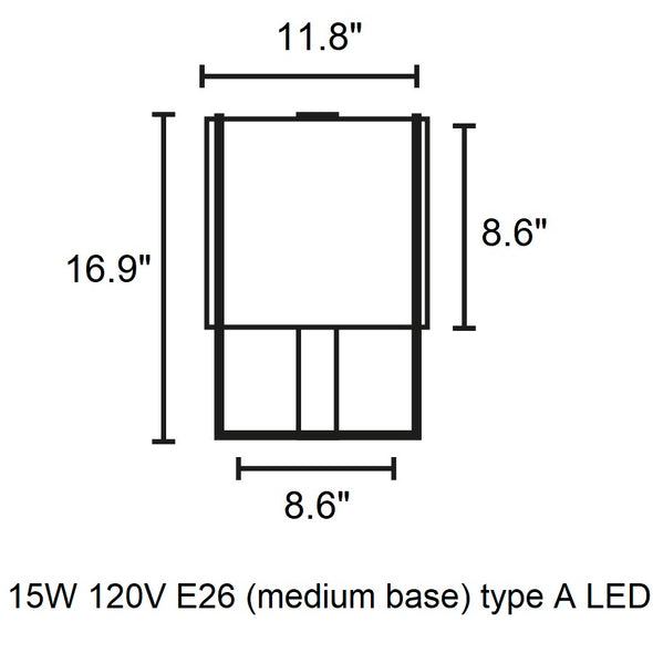 Drum Table Lamp
