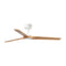 Heywood Ceiling Fan  option Matte White / Pine