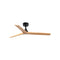 Klim Ceiling Fan  option Matte Black / Pine