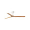 Klim Ceiling Fan  option Matte White / Pine