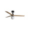 Klim LED Ceiling Fan  option Matte Black / Pine