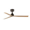 Marine Ceiling Fan  option Dark Brown / Oak