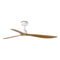 Outwood Ceiling Fan  option Matte White / Oak