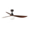 Outwood LED Ceiling Fan  option Dark Brown / Dark Walnut