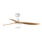 Outwood LED Ceiling Fan  option Matte White / Oak