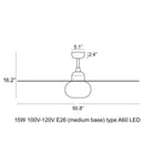 Palma LED Ceiling Fan