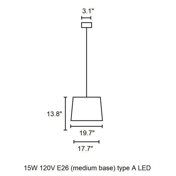 Samba Pendant Light