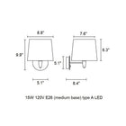 Samba Wall Sconce