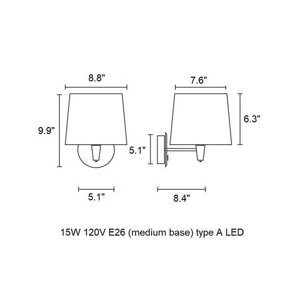 Samba Wall Sconce
