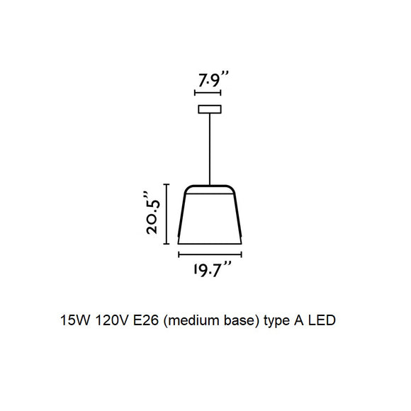 Stood Pendant Light
