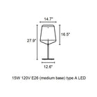Stood Table Lamp