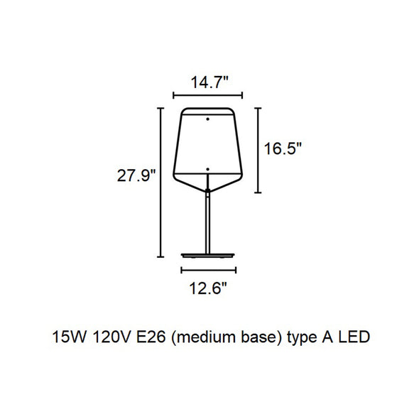 Stood Table Lamp