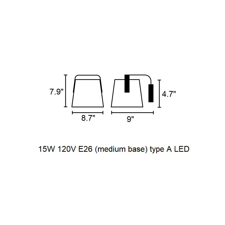 Stood Wall Sconce