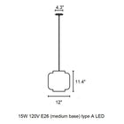 Tupai Pendant Light