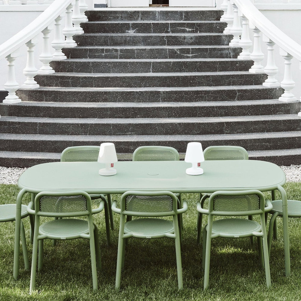 Toni Tablo Table Set with Six Outdoor Armchairs