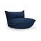 BonBaron Slim Lounge Chair  option Cord Deep Blue