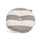 Circle Outdoor Pillow  option Stripe Cacao