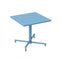 Fred's Square Bistro Table  option Wave Blue